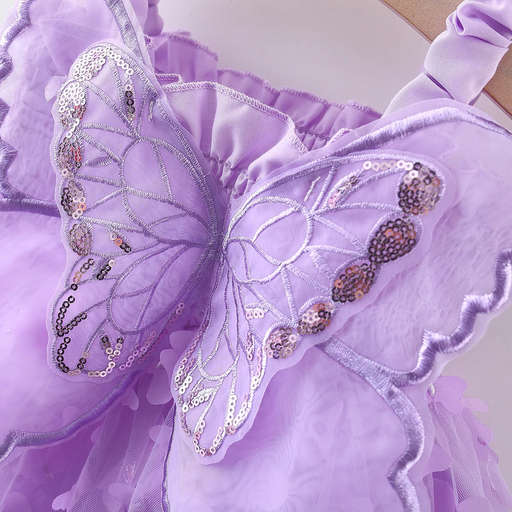 Butterfly Wing Baby Girl Dress